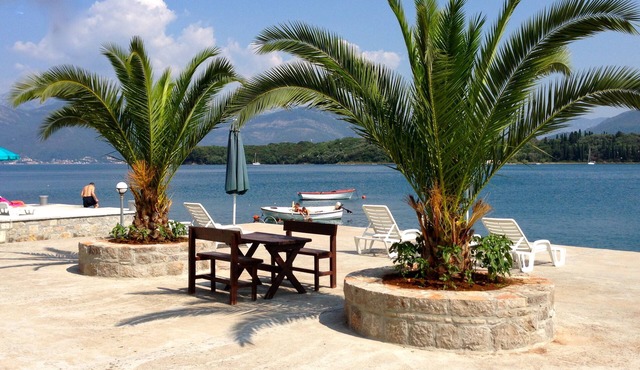 Kotor mouth apartment, with your feet in the water! in Tivat