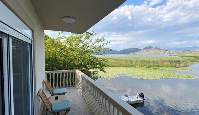 Lakeside house