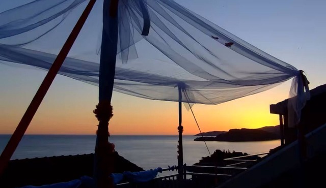 Large terrace overlooking the island, two bedroom