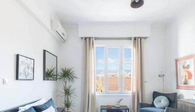 Light-Filled, Central Athens Escape near Acropolis