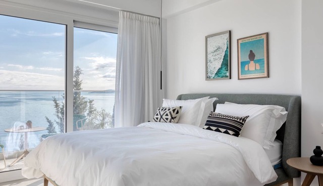 Luxuriöse Wohnung mit Meerblick Stoa Serenity by Interhome in Kalami
