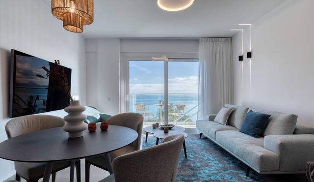Luxuriöses Apartment mit zwei Schlafzimmern und Meerblick by Interhome in Kalami