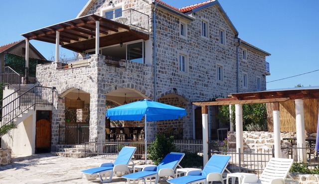 Luxury Restored Stone Villa With Private Pool, Large Gardens And Sea Views
