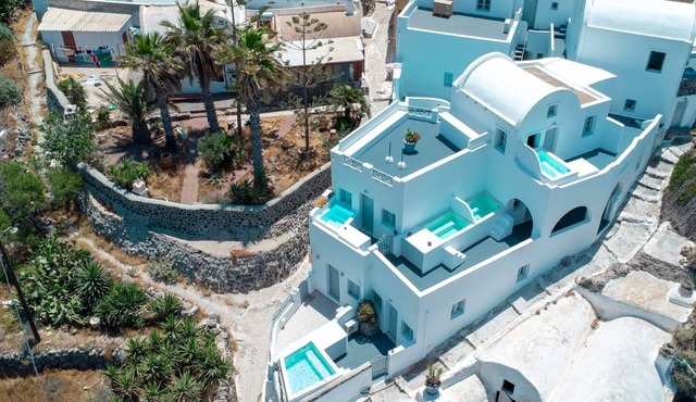 Magical Santorini Villa | 1 Bedroom | Honeymoon Suite | Beautiful Sea Views