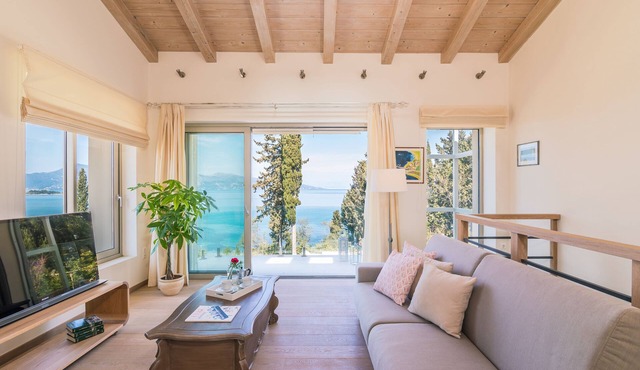 Melithea Seaview Villa in Corfu