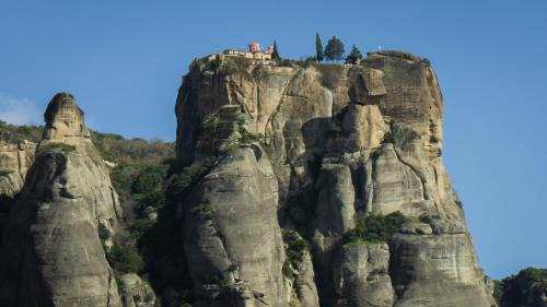 Meteora Skyline by Meteora Residencies in Kalabaka