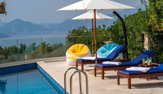 Modern vacation villa with pool/air conditioning in Blizikuce/Budva/Montenegro