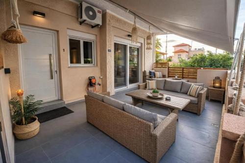 New & modern apt near Heraklion-airport & sea in Néa Alikarnassós