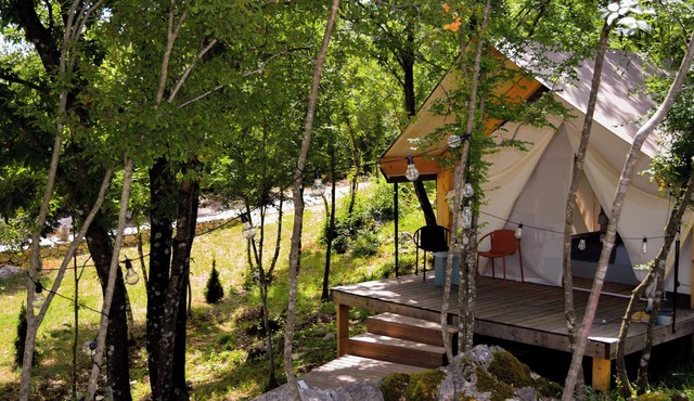 Oblun Eco Resort-Glamping Tent for 2, Lake Skadar