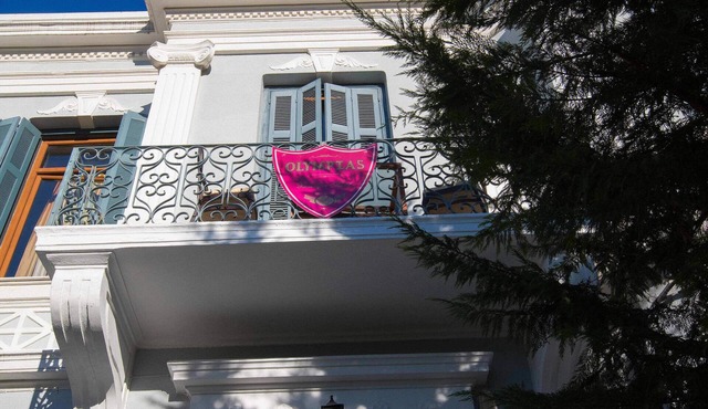 Olympias Mansion Double Room with Balcony 104 in Mitilini