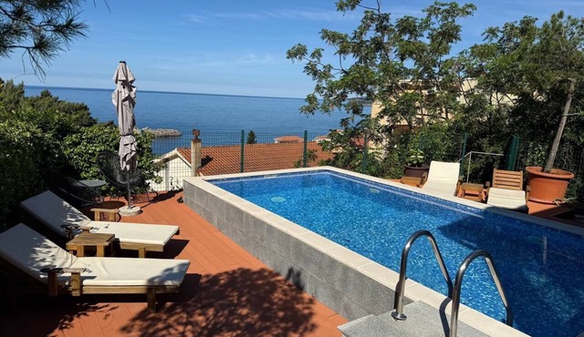 Panoramic Sea View Pool Villa, Sveti Stefan