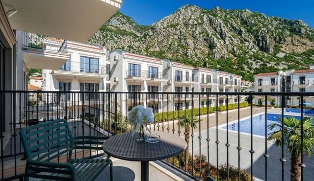Pleasant apartment with AC in charming Risan