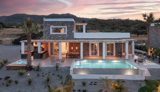 Private Villa Escape in Rhodes for 8