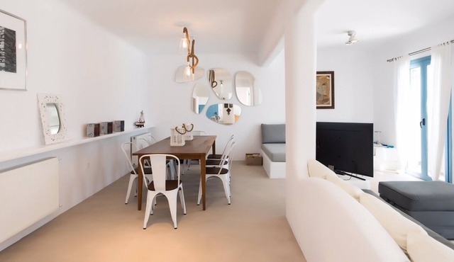Psarou summer villa I in Agios Lazaros area in mykonos