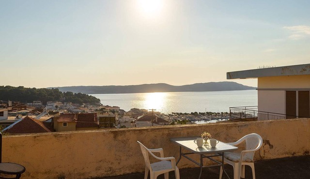 Pylos Sunset Retreat with Panoramic Sea Views