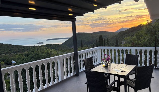 Relax far away from it all and wake up to sea views and Montenegrin charm