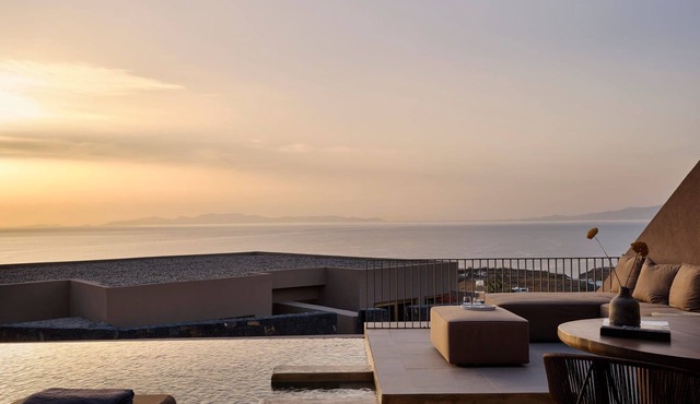 Rhethis Suite, Divine Sea Views, Infinity Pool, Oia