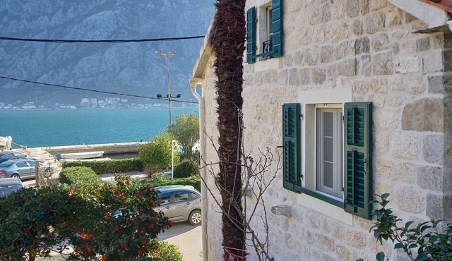 Romantic stone house by the sea