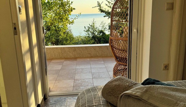 Romantic villa at the seaside close to the ancient theatre of Epidaurus in Panagia