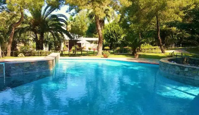 Sani Villa Citrine With Shared Pool