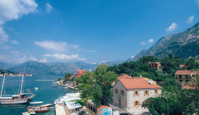 Seafront Villa Dobrota by the beach