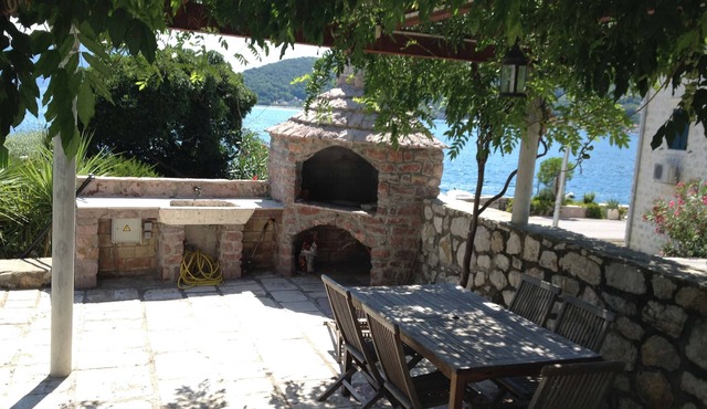 Spectacular waterfront villa on Bay of Kotor