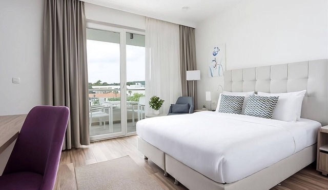 Stay Close to Ulcinj Riviera! FOUR Comfortable 2BR Suites, Beachfront, Pools!