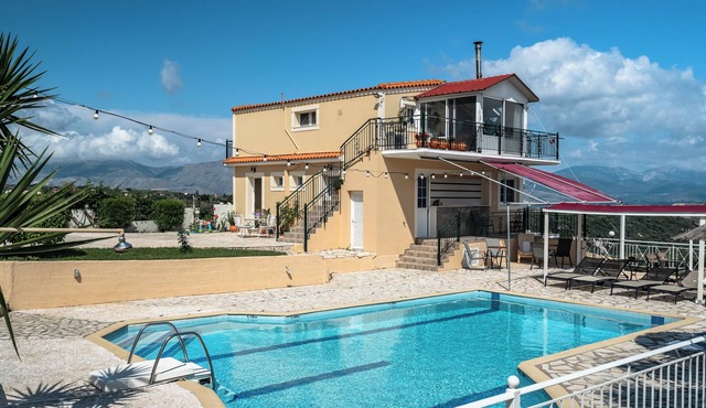 Studio Apartment 'Ionian Balcony 1' with Sea View, Wi-Fi and Air Conditioning