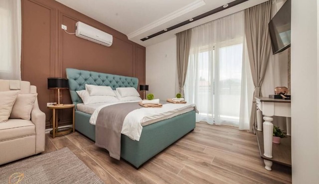 Studio Apartment with Side Sea View and Balcony