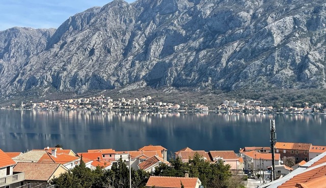 Stunning Two Bed/ Two Bath Luxury Prcanj Apartment Overlooking the Best of Kotor