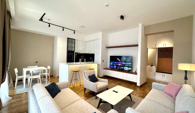 Stylish 2-bedroom sea view apartment in gorgeous Budva!