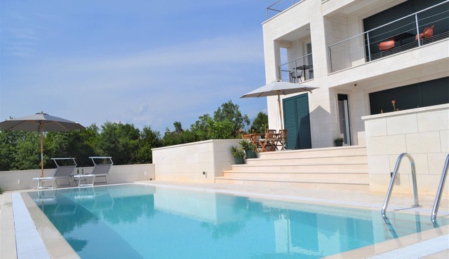 Stylish villa with a pool