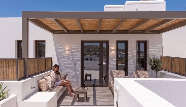 The Lofts Paros Executive Suites in Naousa