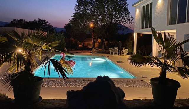 The Rock Star's Villa With Private Pool And Beach