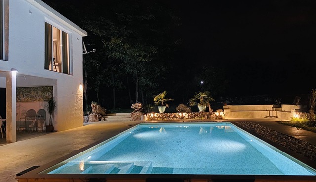 The Rock Star's Villa with Private Pool and Beach