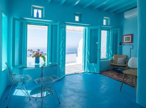 Tinos Blue House in Kardiani