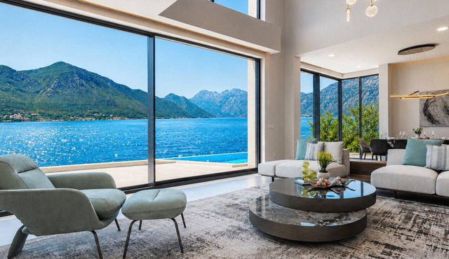 Ultra Luxury Villa, Breathtaking Bay views in Dobrota