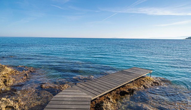 Villa 4, Brio Complex | Star Seafront Villa, Infinity Pool & Jetty | Sleeps 8-10 in Skala
