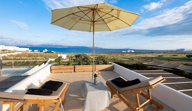 Villa Areti in Punda Beach with view and private pool