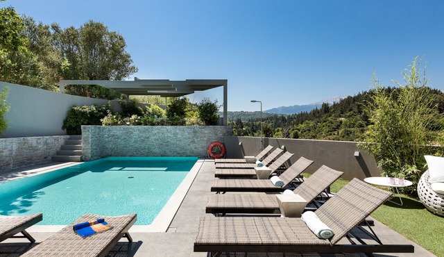 Villa Blanche - White Mountain Gaze by etouri in Chania