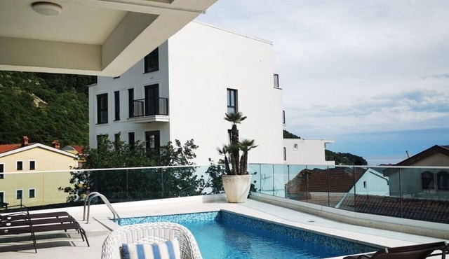 Villa Blue Panorama 2 - Private Pool & Sea View in Budva in Budva