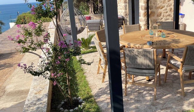 Villa Dream built on a hill, overlooking the Adriatic Sea-view of Old Town