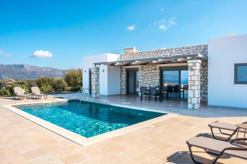 Villa Elaia Luxury Villa with Private Pool & Sea View in Sitia