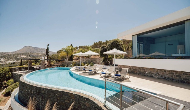 Villa Kera Panorama - villa with pool, Crete in Vámos