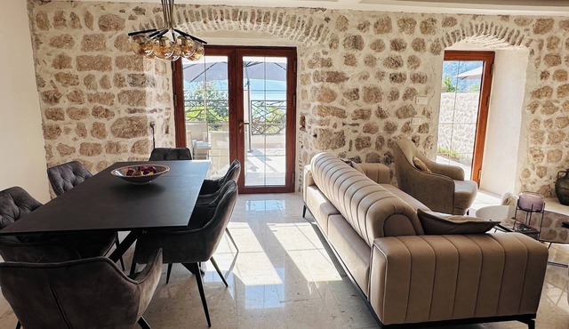 Villa Milica from the 18. century in marvelous Ljuta, Kotor