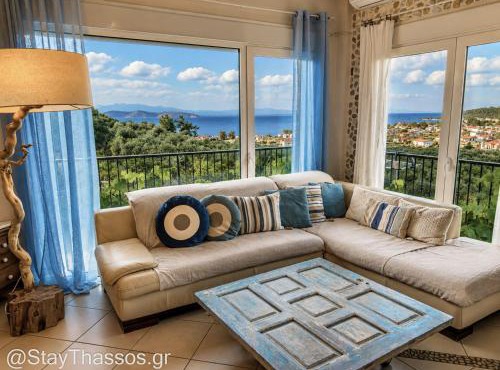 Villa Panoramic Seaview in Limenas