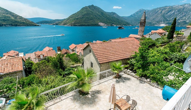 Villa Perona with amazing sea views