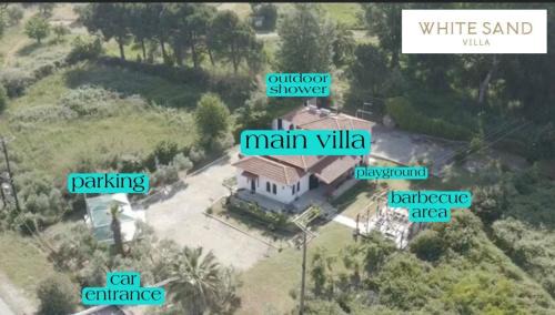 White Sand Villa Koviou beach Nikiti in Nikiti