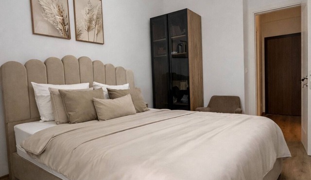 Wonderful 2-bedroom apartment with AC in charming Ulcinj Long Beach Montenegro