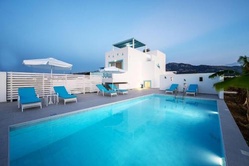 XENOS VILLA 7 with a private pool near the sea in Kos